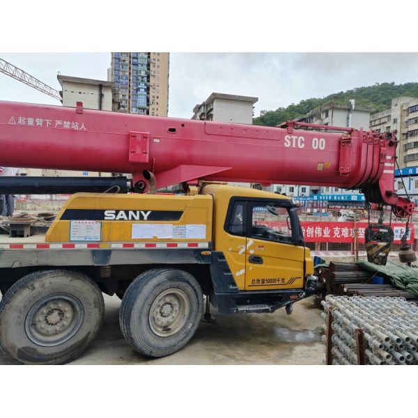 2017 Sy 80ton Used Truck-Mounted Telescopic Crane Construction Machinery Hoist Crane