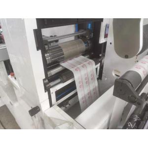 Flexo Label Printing Machine With Intermittent Die Cutting System