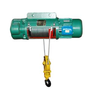 Wire Rope Electric Hoist Dual Speed And Trolley 8M / Min