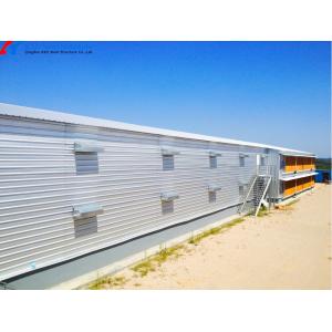 Steel Structure Poultry House for Chicken Farming - Custom Sizes Available