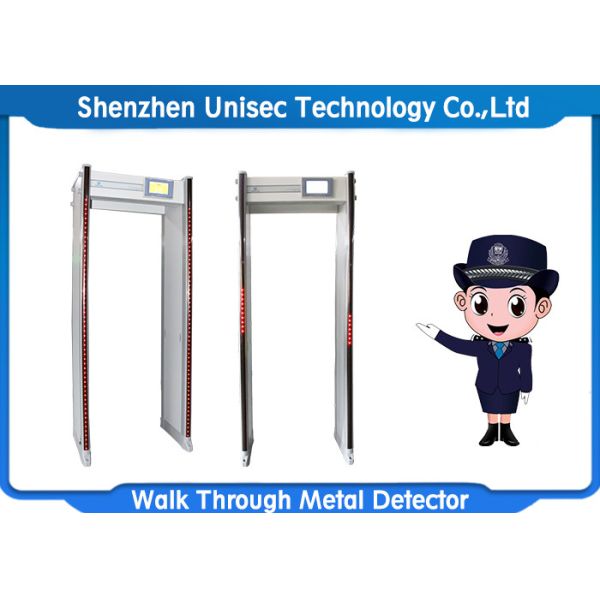 Buy 33 Zones Door Frame Metal Detector Waterproof Material ODM / OEM Approved at wholesale prices