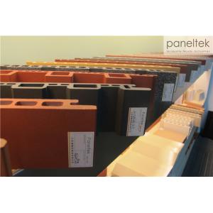 Custom Shape Terracotta Facade Panels , Ventilated Facade External Wall Panels