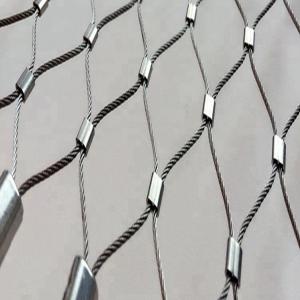 1mx30m 316 316L Stainless Steel Wire Rope Mesh