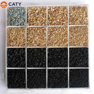 SBR Recycled Rubber Granules 1-3mm for Football Field Grass Infill