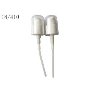 Custom Cosmetic Lotion Pump , 18/410 20/410 24 410 Treatment Pump For Lotion