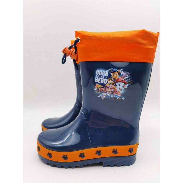 Polyvinyl Chloride Kids Rain Boots Light Up Gum Boots Customized Logo