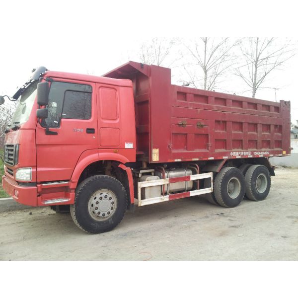 3 Axle Dump Truck Heavy Duty Dump Truck Front Lifting With Diesel Engine