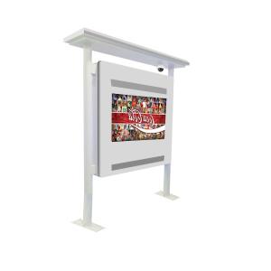 Fast Responsive Touch Screen Kiosk Stand , Remote Control Advertising Kiosks