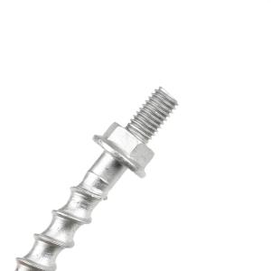 Plain Finish Sus410 Hex Flange Head Stainless Steel Anchor Bolt Self Tapping