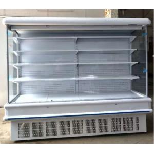 Upright Vegetable Multideck Display Fridge Single Temperature Fan Cooling