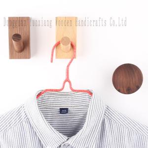 Custom Wood Wall Hook for Hanging Clothes and Towels