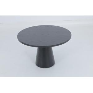 Home And Commercial Round Wooden Living Room Coffee Table Customized Sizes