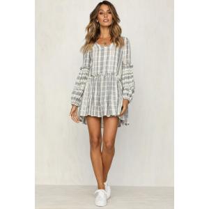 Women Clothing 2018 Long Sleeve Cotton Summer Casual Dresses