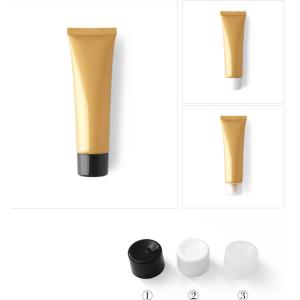 Hotel 125ml Biodegradable Plastic Cosmetic Tubes With Screw Cap