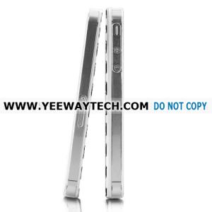 unusual iphone 4S cases -42405 Hexagon Mesh Back Hard Case Cover For iPhone 4 -