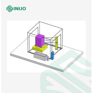 ISO20653 Outdoor ESS System IPX5 Waterproof Spray Test System
