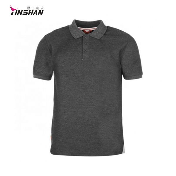 Custom Logo Design Work Team Sports Golf Polo Shirts For Men Casual Quick Dry Polo Plain Color
