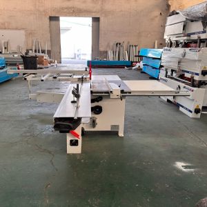 Power 5.5KW Industrial Sliding Table Saw Cutting Sliding Panel Saw Machine CE