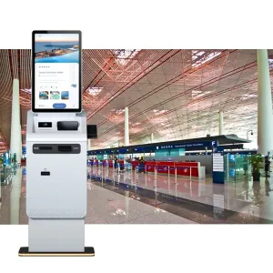 10-Point Capacitive Touch Self Service Kiosk System with Customizable Colors