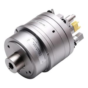 Pneumatic Hydraulic Slip Ring 30A 5-Channel with Gigabit Ethernet