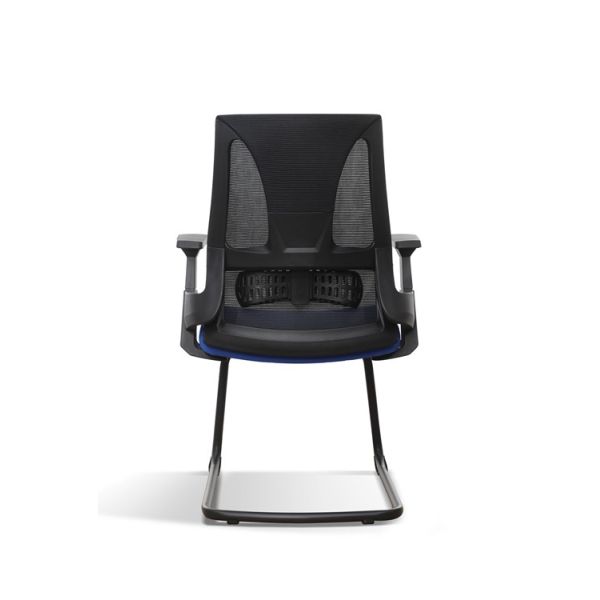 Blue 256'' Funria Ergonomic Mesh Office Swivel Chair Resists Abrasion