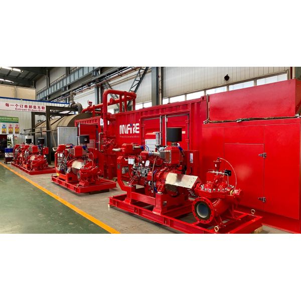 750GPM 196PSI UL Split Case Centrifugal Pump For Fire Fighting horizontal split case pump
