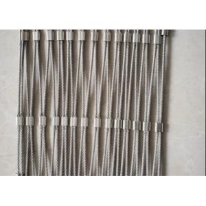 Factory Sale 304 Stainless Steel Wire Rope Mesh Woven Stainless Steel Rope Mesh