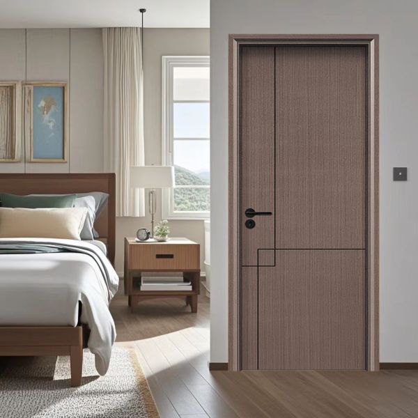 Buy Wood Plastic Hollow Door With Future Mould Proof / Insect Prevention at wholesale prices