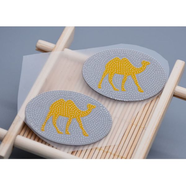 Buy Toothbrush Effect Silicone Heat Transfer Labels Custom For Clothing at wholesale prices