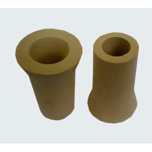 Tundish Zr2o Zirconia Metering Nozzle Flat Appearance High Concentricity