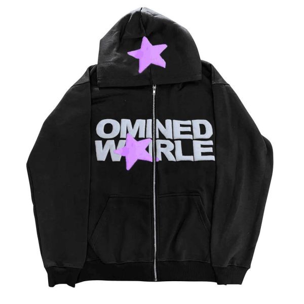 Hoodies Heavyweight High Quality Cotton Fleece Full Hoodie Custom Embroidered Zip up