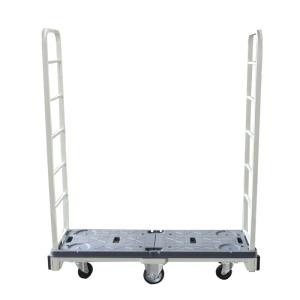 ISO Galvanised 1100mm Length Collapsible Roll Logistic Trolley