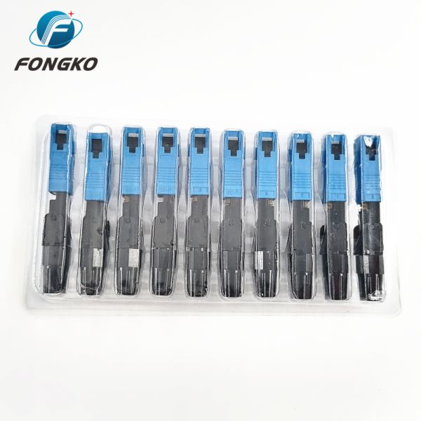 55mm UPC Fast Optical SM Fiber Connector SX Core SC/UPC