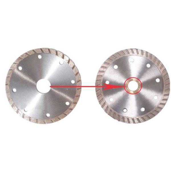 10 Inch Wet Diamond Saw Blade Changeable Hole Diameter Apply To Masonry
