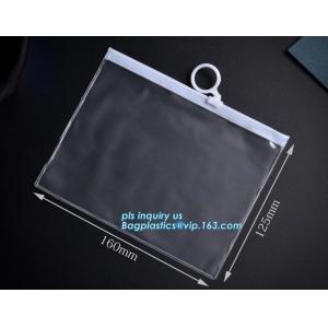 k bag with slider, underwear plastic bag with slider k, Slider Closure Zip PVC