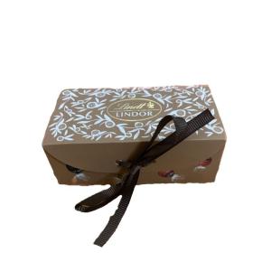 CMYK Rectangular Cardboard Chocolate Candy Wedding Fold Packaging Box Recyclable