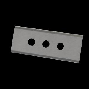 Tungsten Carbide Slitter Blades 3 Hole Thin 43*22*0.2/0.3/0.4/0.35mm