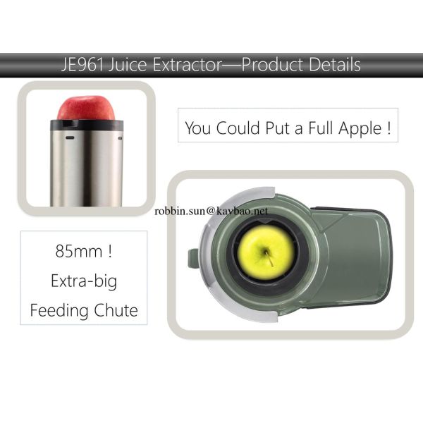 1000W Stainless Steel Luxury Juice Extractor with LCD 1000W Stainless Steel Luxury Juice Extractor with LCD