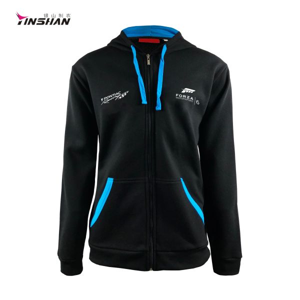 Customized Color Sports Fleece Hoodie with ODM Artwork Design Printing and Embroidery