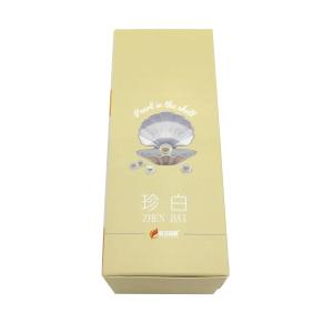 Wholesale Custom Logo 350g White Cardboard Small Rectangular Cosmetic Makeup