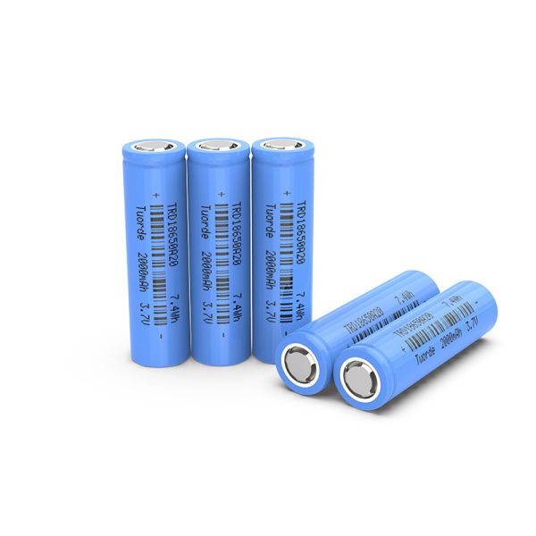 Buy UN38.3 Lithium 18650 Rechargeable Battery , BMS 2000mAh Lithium Battery at wholesale prices