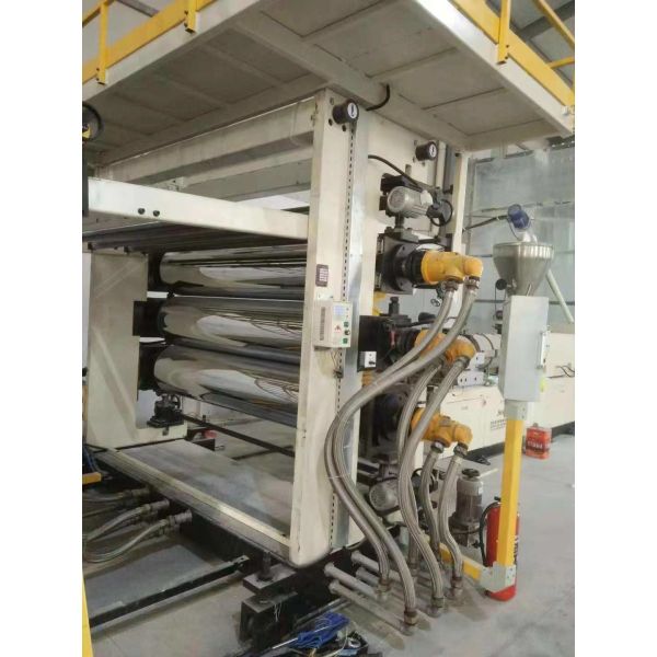 700-2000mm Sheet Width PVC Sheet Production Line with Automatic Feeding Mode and