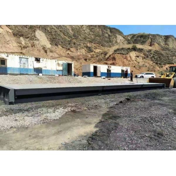 Buy 3X21M 120 Ton Manganese Steel Weighbridge Keli Load Cell Truck Scale at wholesale prices