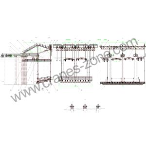 Convenient Assembly OEM Form Traveller System For Free Cantilever Construction
