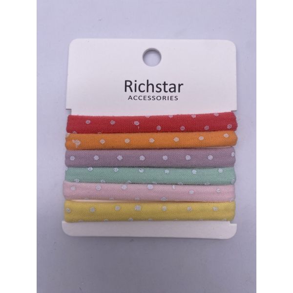 Buy Durable Stretchy Elastic Hair Ties Bands Portable Smooth Texture at wholesale prices
