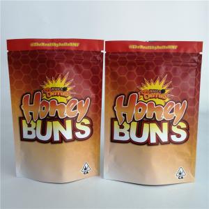 Customized 3.5g Cookie Nut Weed Stand Up Zipper Pouch Plastic Candy Bag 7g 18g