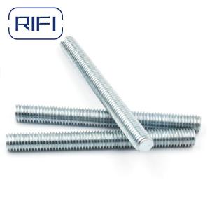 Gi Stud Threaded Rod Bar Metric 2 Meter Galvanized Threaded Rod For Mechanical