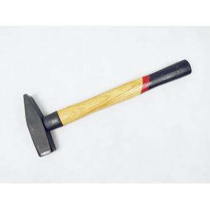 DIN Standard Forged steel Hand Machinist hammer with Double colors wooden handle