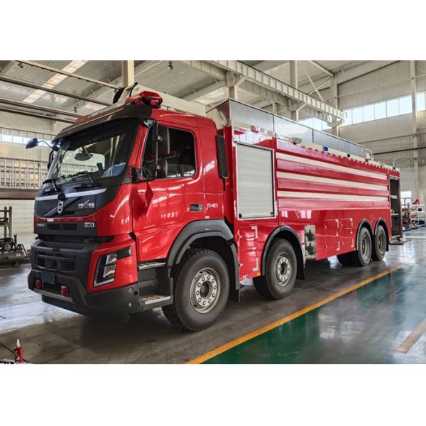 Buy Heavy Duty 8x4 Drive Rescue Water Tanker Fire fighting Truck with Crew Room at wholesale prices