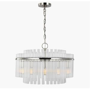 Beckett Medium Chandelier CC12812PN Glass Pendant light